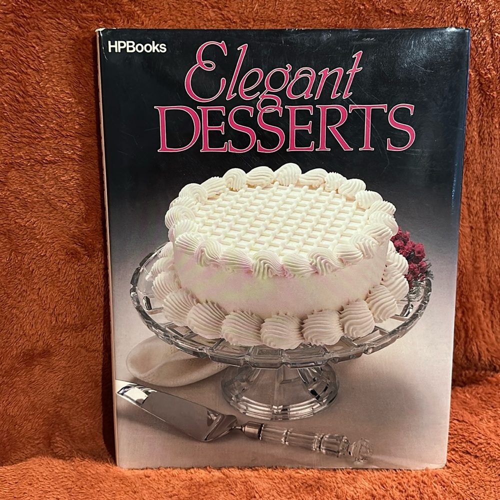 Vintage 1984 Elegant Desserts HP Books Italy Recipes Cakes Beautiful Photos!